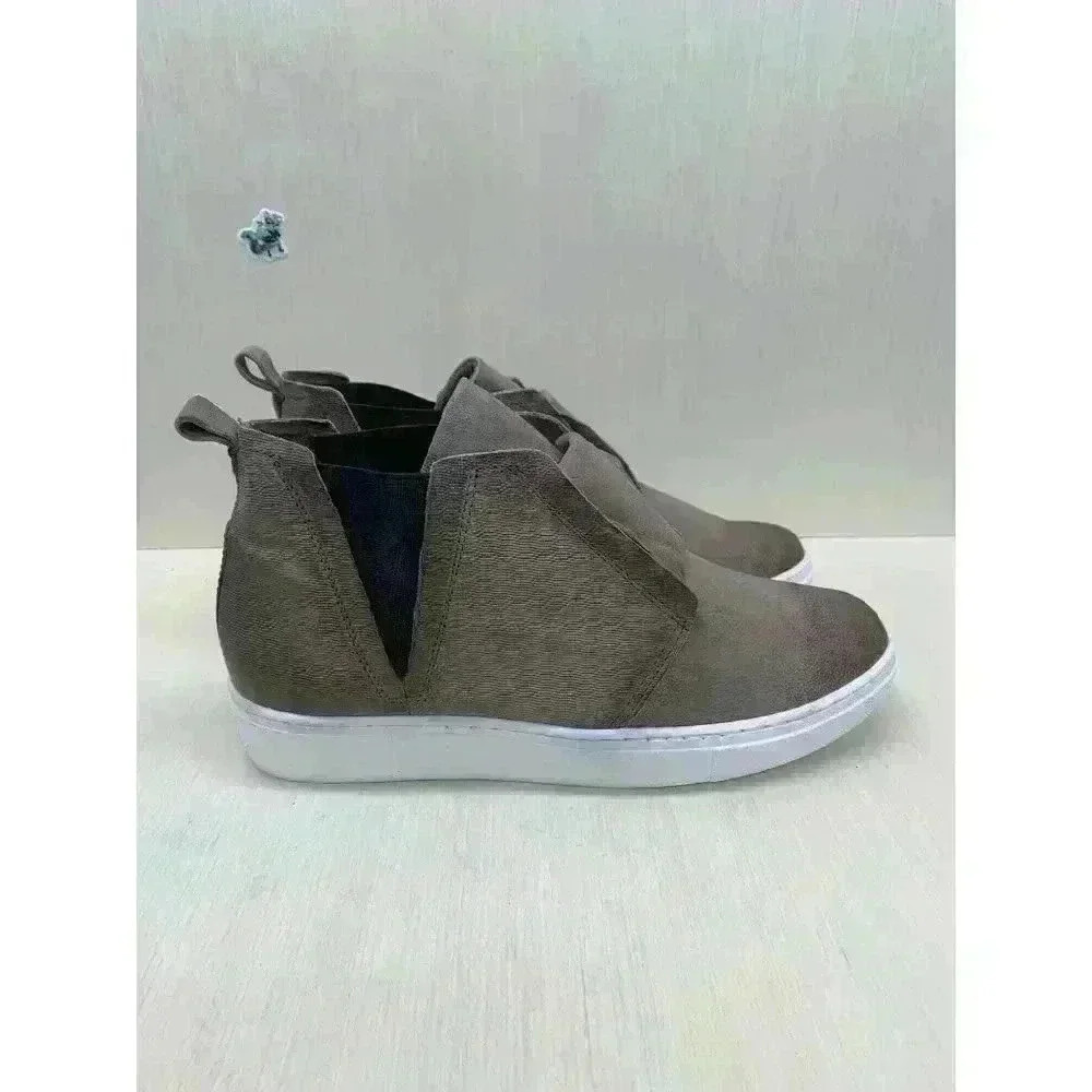 Miz Mooz Laurent Women’s Brown/Tan Leather Sneaker Shoes Size EU 41 - Picture 7 of 10